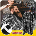 Hair Cutting Cape, Soft Polyester Salon Apron for Home and Professional Use