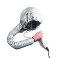Hair Drying Bonnet Cap for Hot Oil and Deep Conditioning Treatments - Silver