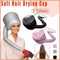Hair Drying Bonnet Cap for Hot Oil and Deep Conditioning Treatments - Silver - view 2