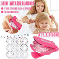 Hair Gem Sparkle Stapler Kit with 12 Gems - Pink - view 2