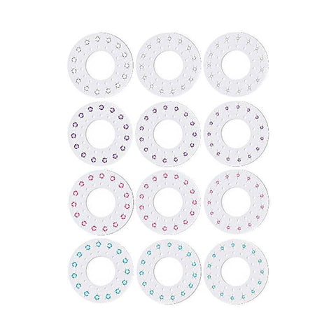 Hair Gem Stapler Kit for Girls - Diamond Sticker, Pack of 12