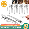 Hair Sectioning Clips Stainless Steel 5.5cm - Pack of 24 - view 2