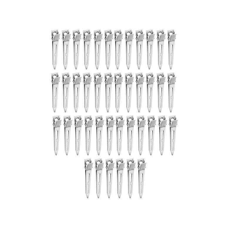 Hair Sectioning Clips Stainless Steel 5.5cm - Pack of 42