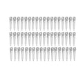 Hair Sectioning Clips Stainless Steel 5.5cm - Pack of 54