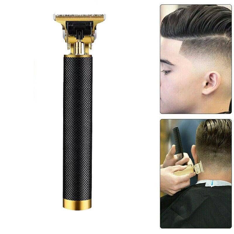 Hair Trimmer with T-Shaped Cutting Head - Black - view 4