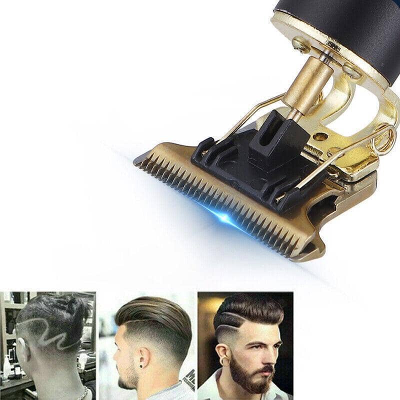 Hair Trimmer with T-Shaped Cutting Head - Black - view 5