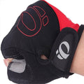 Half Finger Cycling Gloves, Anti-Slip Padded - Grey and Black, Medium (Palm Width 8 to 9 cm) - view 4