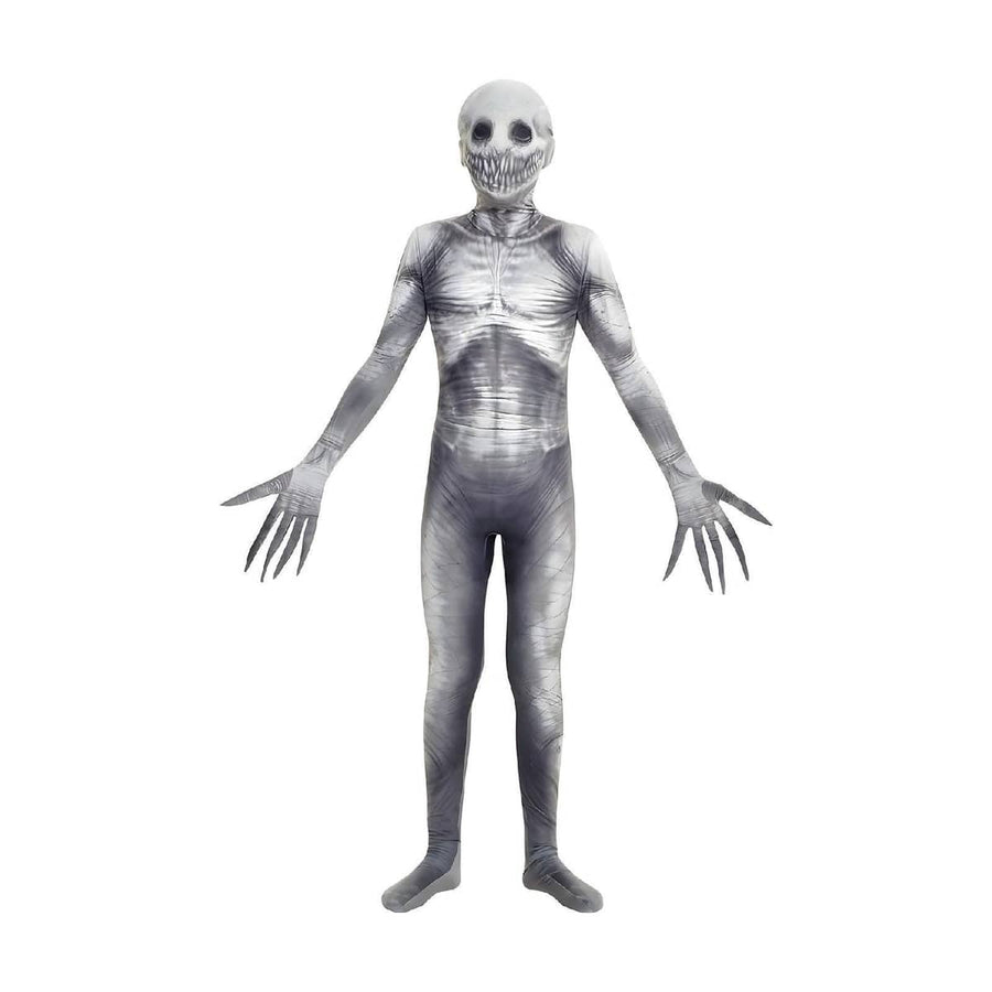 Halloween Skeleton Jumpsuit Cosplay Costume, Glow in the Dark - 120 cm