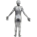 Halloween Skeleton Jumpsuit Cosplay Costume, Glow in the Dark - 180 cm - view 5