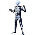 Halloween Skeleton Jumpsuit Costume, Glow-In-The-Dark - 180cm