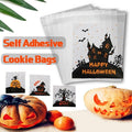 Halloween Treat Bags for Candy and Cookies, Pack of 100 - Style A - view 2
