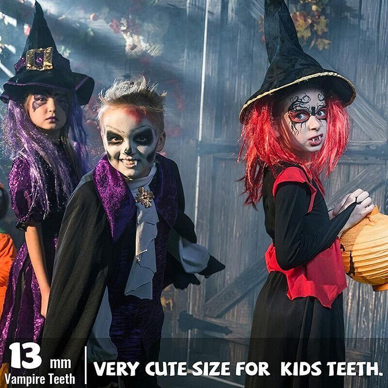 Halloween Vampire Fangs Costume Teeth - 13mm, Pack of 2 - view 12