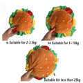 Hamburger Pet Headgear for Cats and Little Dogs - Medium, Suits 5 to 10 kg - view 3