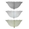Hammock Mosquito Net Cover with Double-Head Zip - Olive Green - view 3