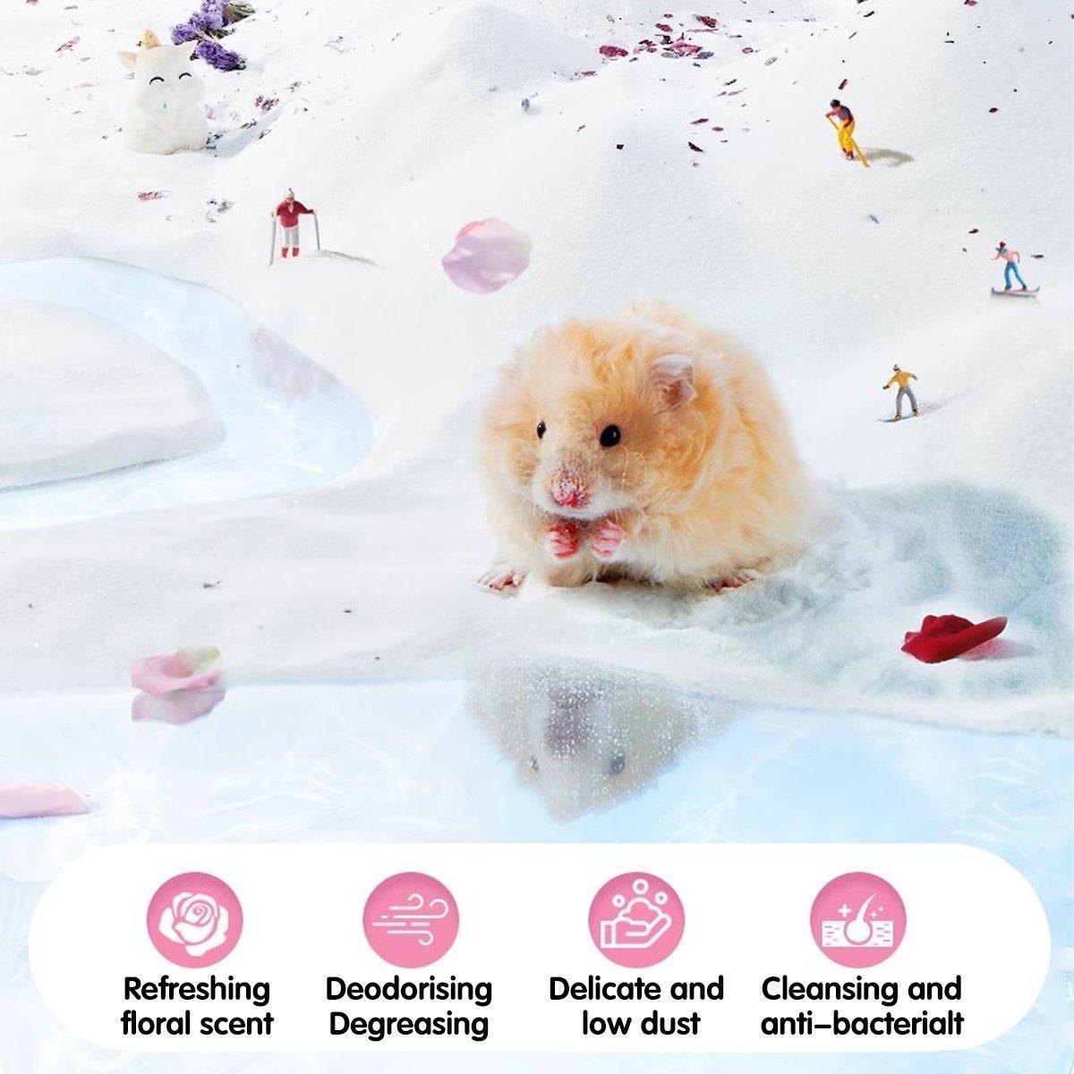 Hamster Bath Sand, Flower Scent - 2 kg - view 4