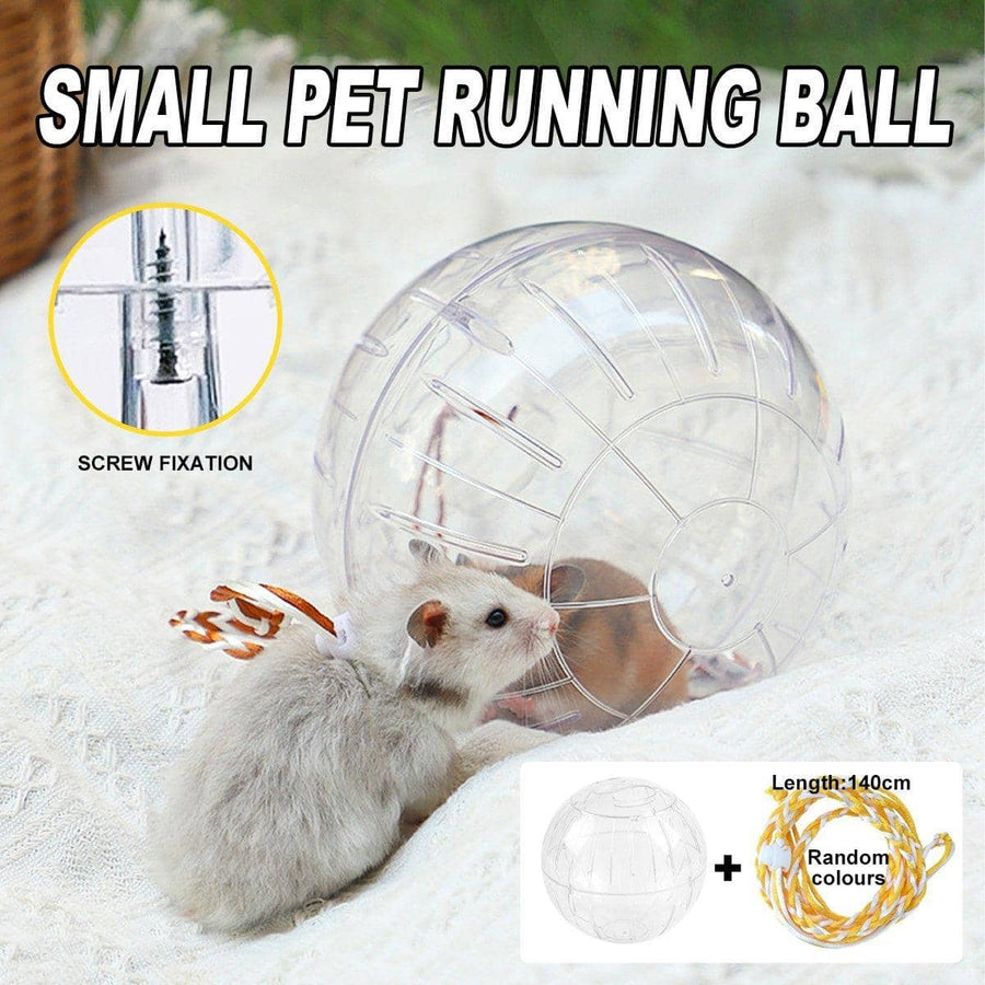 Hamster Running Ball Exercise Wheel Roller Toy for Outside the Cage