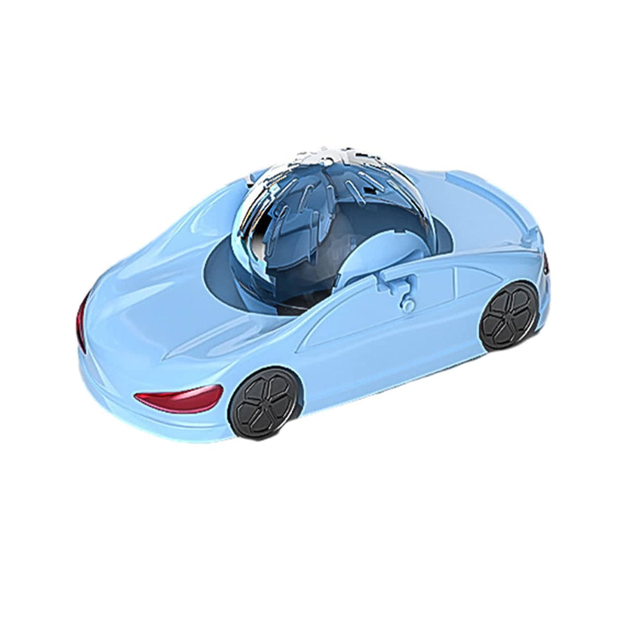 Hamster Running Car Toy with Detachable Exercise Ball - Blue