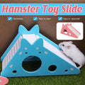 Hamster Toy House with Slide and Sleeping Nest - Pink - view 2