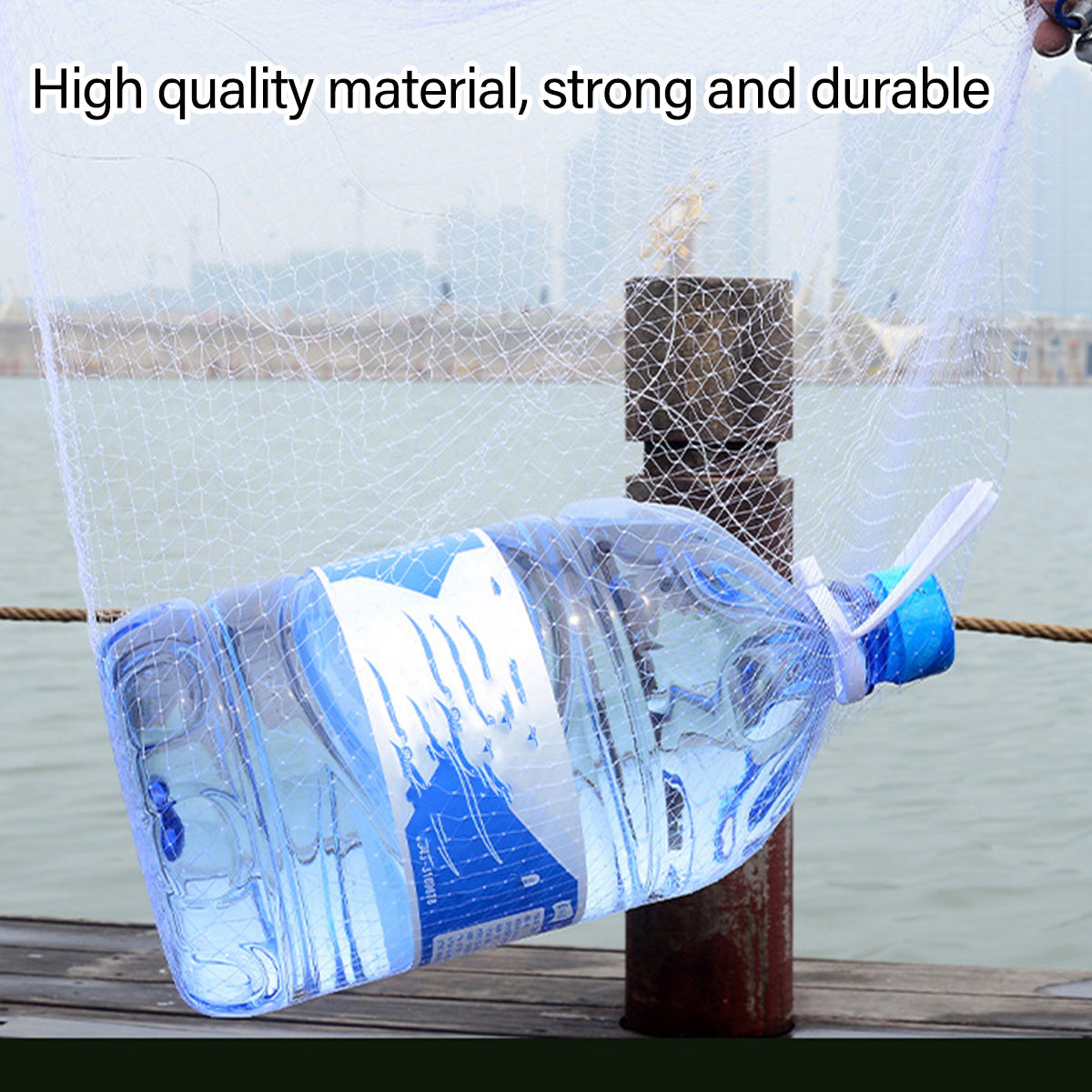 Hand Cast Net Ring-Free for Shrimp and Bait Fish - 1.5m - view 5