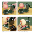Hand Crank Apple and Potato Peeling Machine with Suction Base - Light Green - view 5