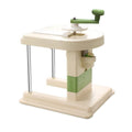 Hand Crank Vegetable Cutter and Cabbage Shredder - Cream and Green - view 2