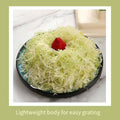 Hand Crank Vegetable Cutter and Cabbage Shredder - Cream and Green - view 4