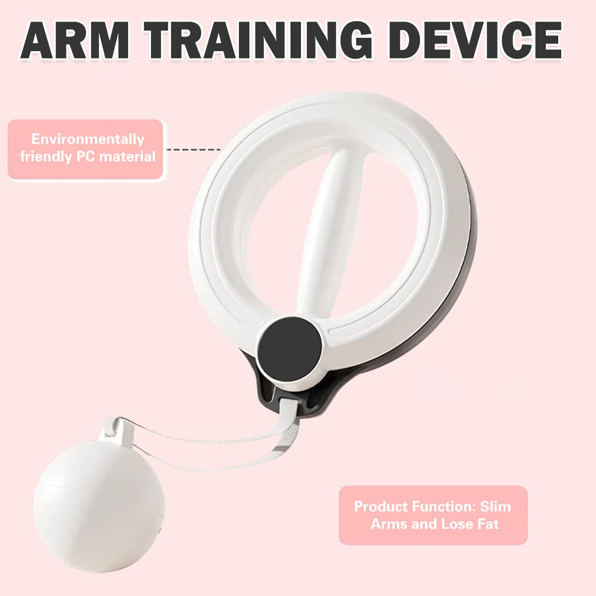 Hand Cranked Arm Training Device - Home Gym Fitness Equipment - view 5