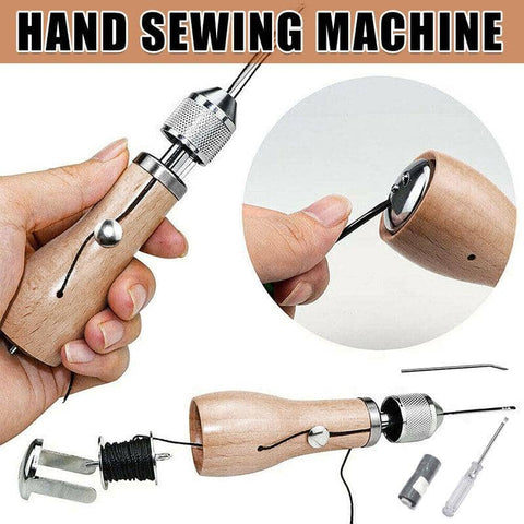 Hand Sewing Awl Kit for Leather, Canvas and Heavy Fabric Repairs