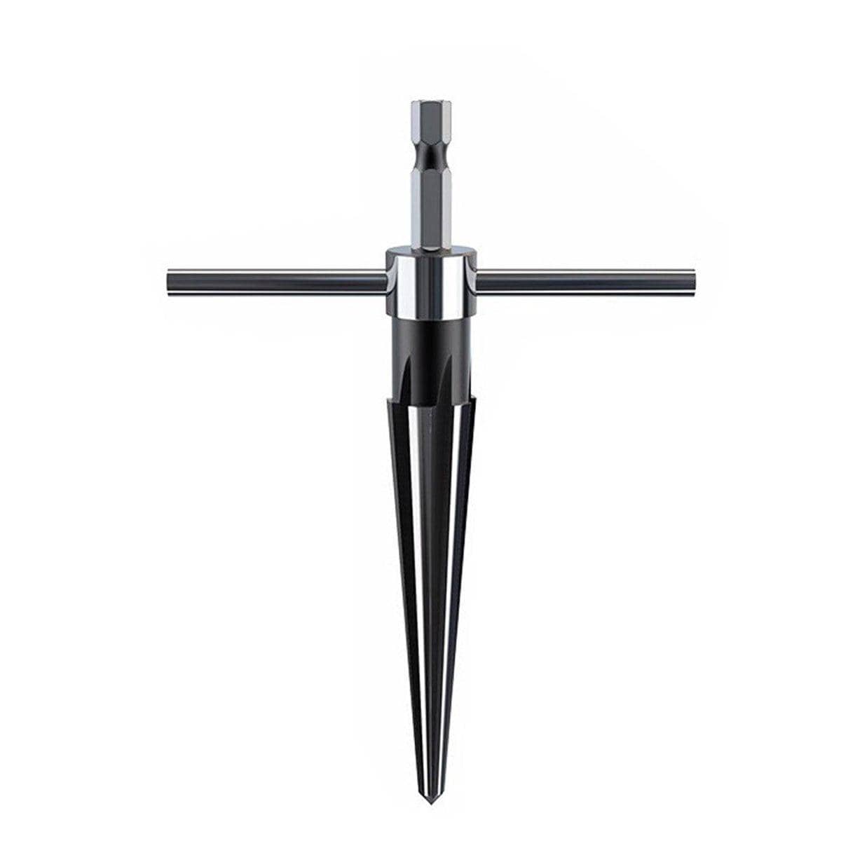 Hand Taper Reamer Tool with Hexagon Shank and T-Handle - 3-13 mm