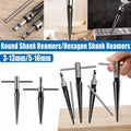 Hand Taper Reamer Tool with Hexagon Shank and T-Handle - 5-16 mm - view 2