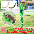 Hand-Woven Cotton Climbing Rope for Small Pets - Green - view 2