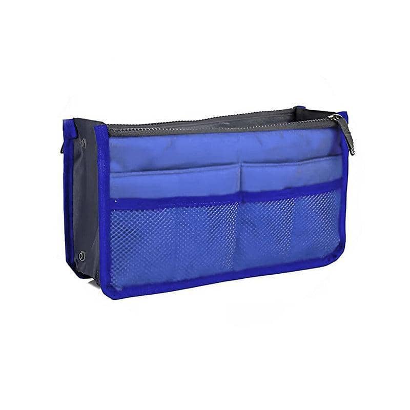 Handbag Organiser Insert with Multiple Pockets - Royal Blue