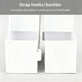 Handheld Double Cup Holders, Paperboard, Pack of 50 - White - view 5