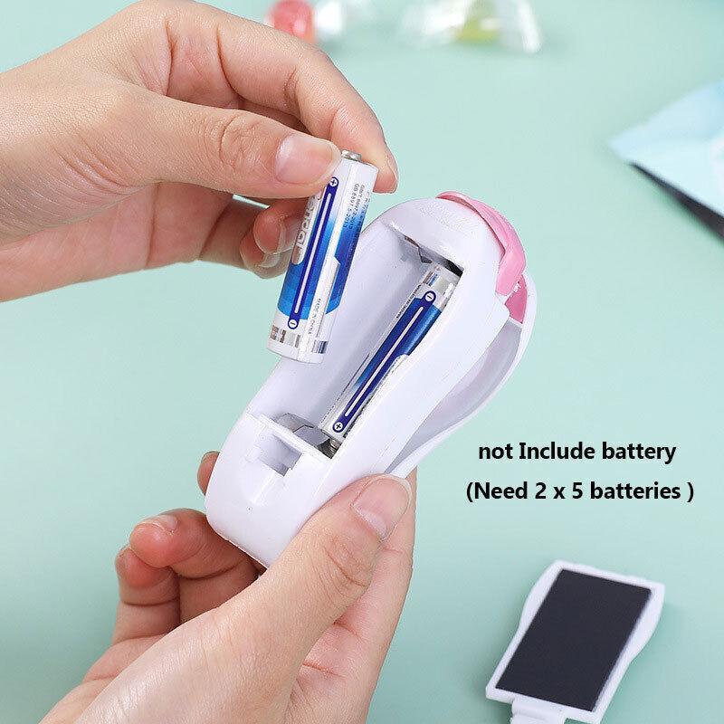 Handheld Mini Heat Sealer for Poly Bags and Food Packs - Blue - view 4
