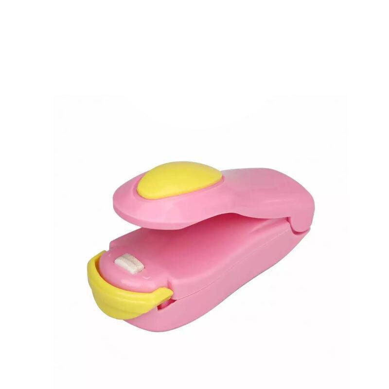 Handheld Mini Heat Sealer for Poly Bags and Food Packs - Pink