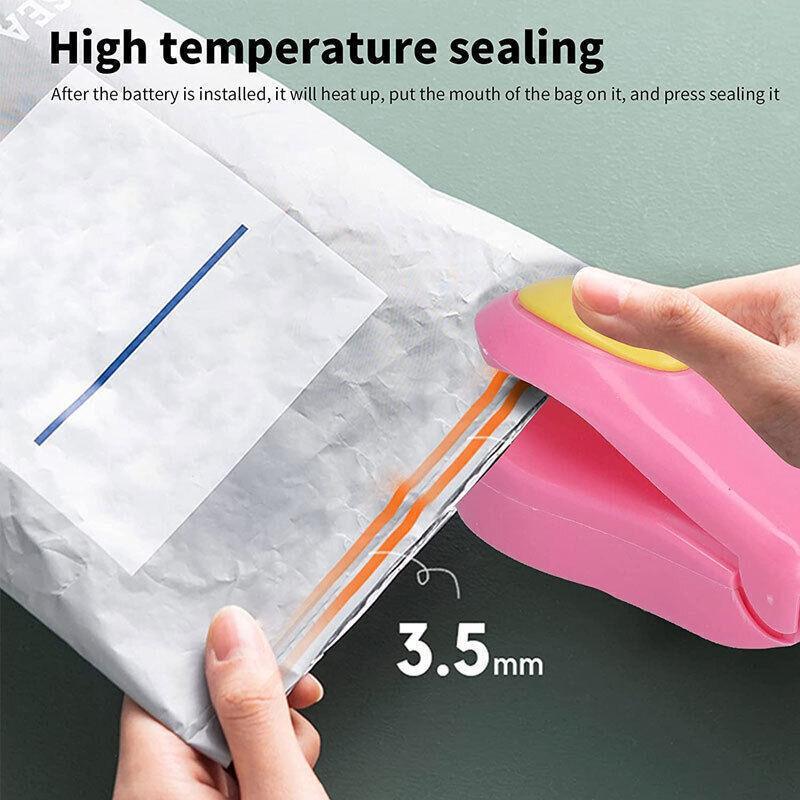 Handheld Mini Heat Sealer for Poly Bags and Food Packs - Yellow - view 10
