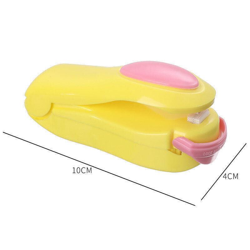 Handheld Mini Heat Sealer for Poly Bags and Food Packs - Yellow - view 5