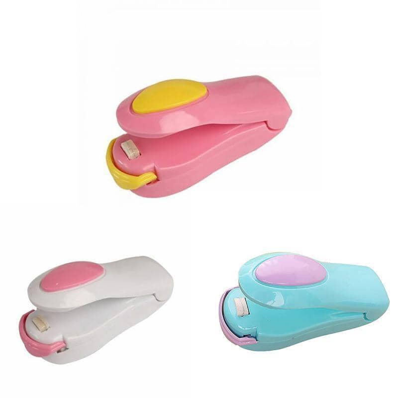 Handheld Mini Heat Sealer for Poly and Plastic Bags - Light Blue - view 3