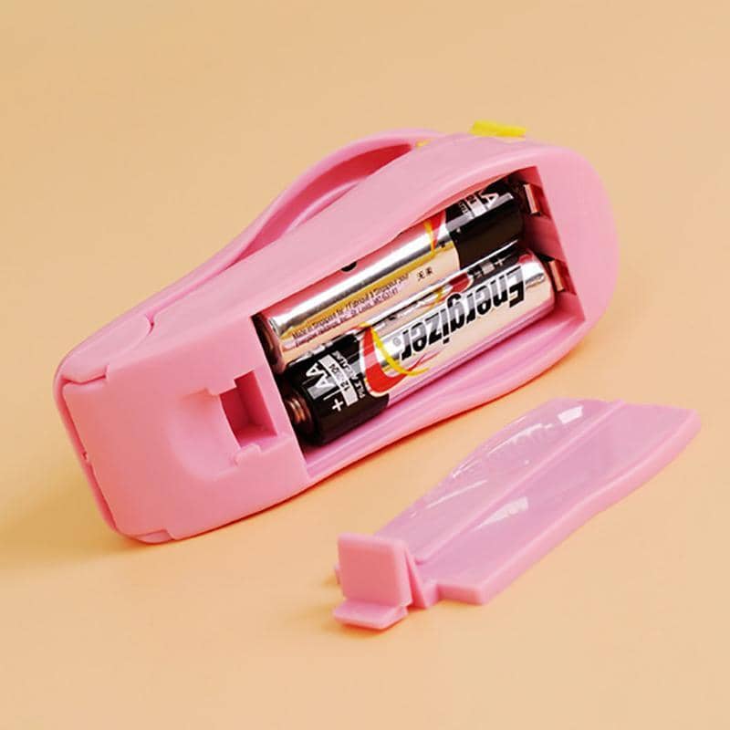 Handheld Mini Heat Sealer for Poly and Plastic Bags - Light Blue - view 4