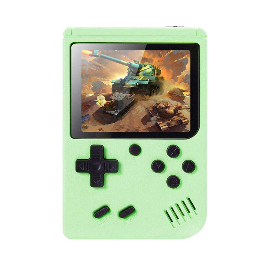Handheld Retro Game Console 800 Classic Games - 800in1 Green