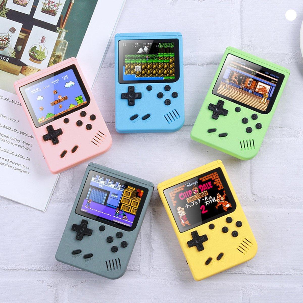 Handheld Retro Game Console 800 Classic Games - 800in1 Pink - view 11