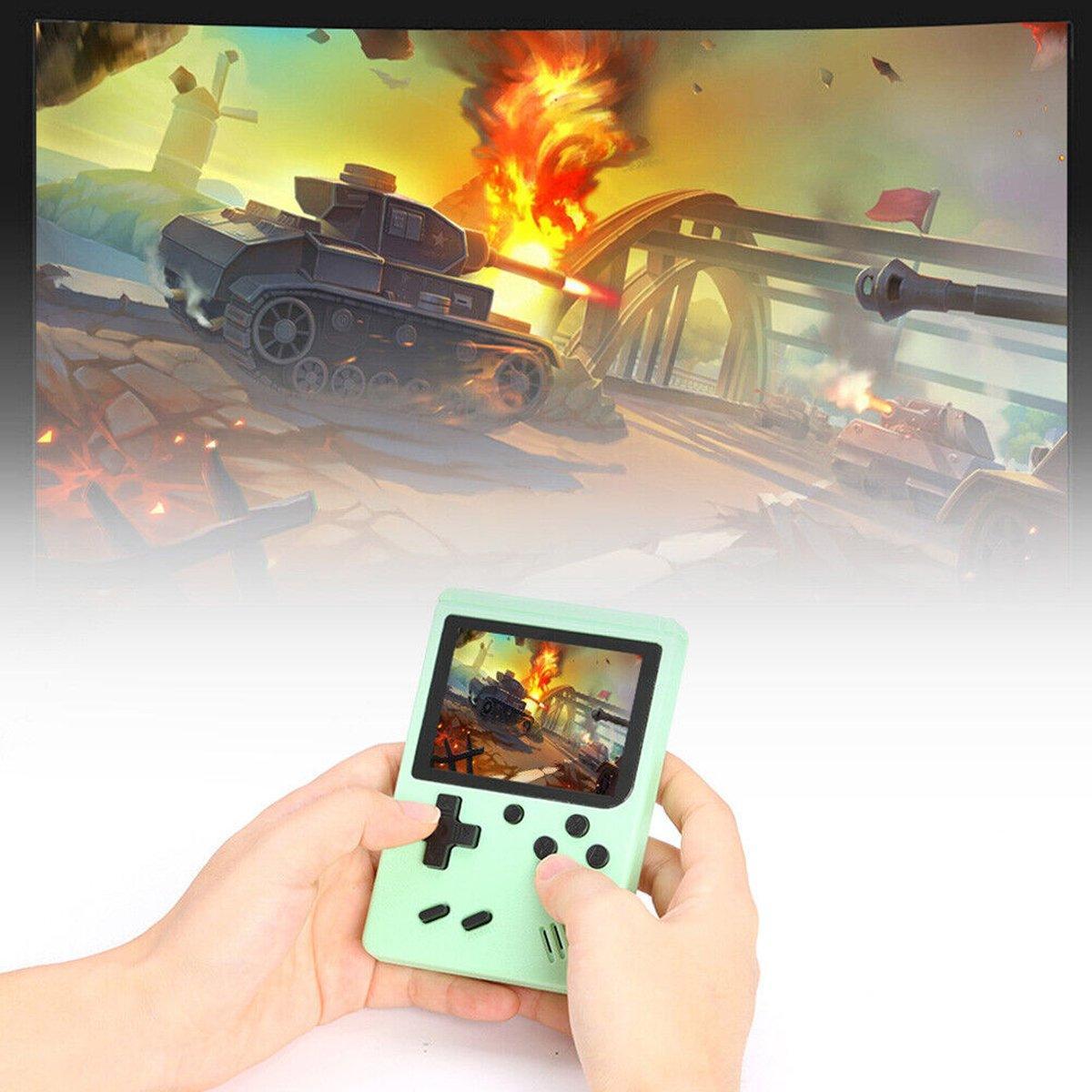Handheld Retro Game Console 800 Classic Games - 800in1 Pink - view 4