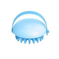 Handheld Silicone Scalp Massage Brush for Hair Washing - Blue