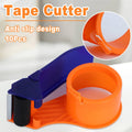 Handheld Tape Cutter Sealing Device 5 cm Baler for Packing and Packaging - Pack of 10