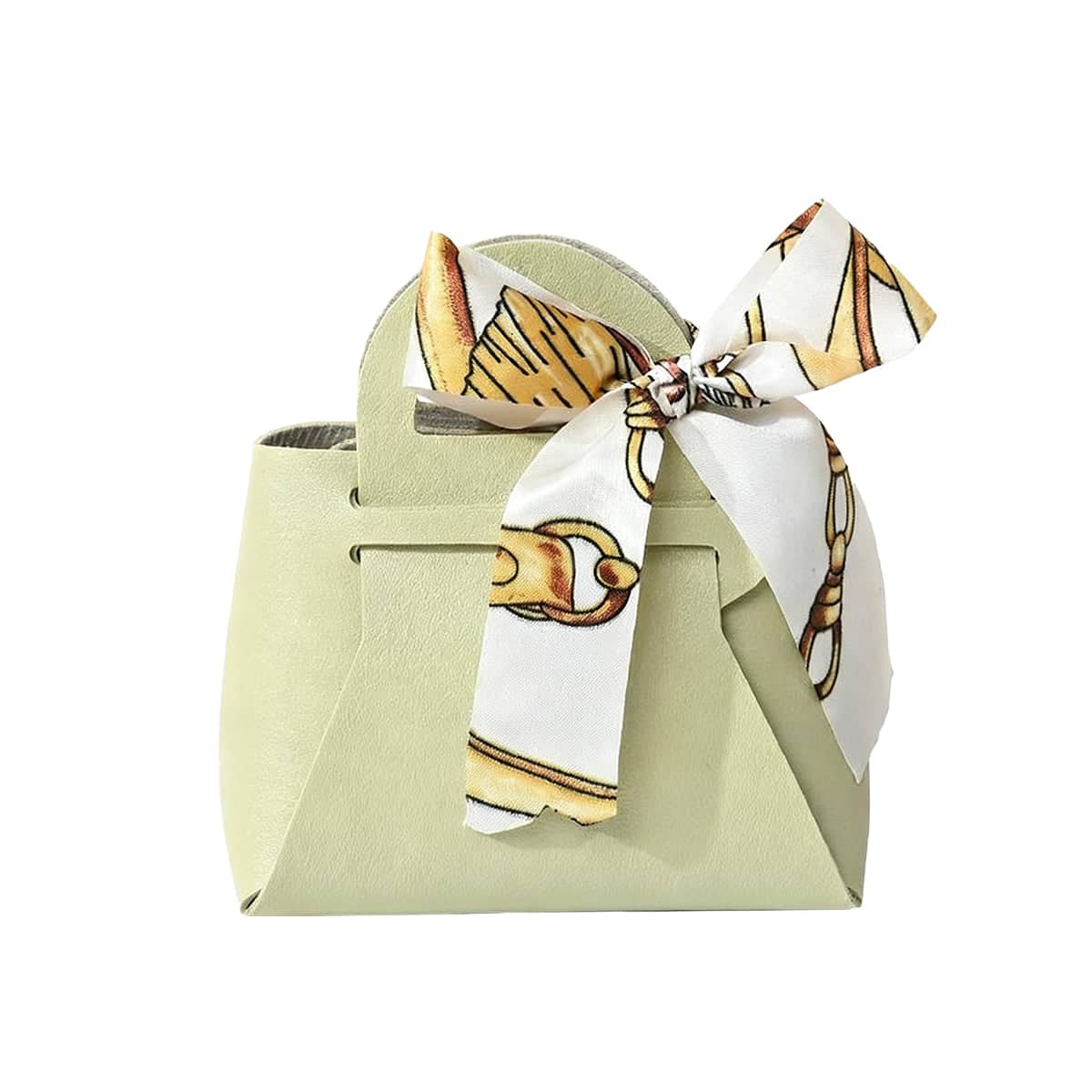 Handheld Wedding Candy Bags for Party Favours, Pack of 20 - Green
