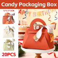 Handheld Wedding Candy Bags for Party Favours, Pack of 20 - Green - view 2
