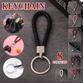Handmade Leather Rope Car Keychain, Bag Pendant Accessory - Number 14 - view 2