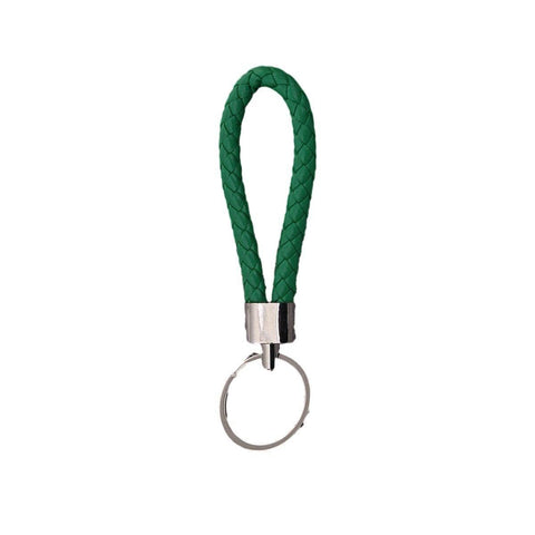 Handmade Leather Rope Car Keychain, Bag Pendant Accessory - Number 22