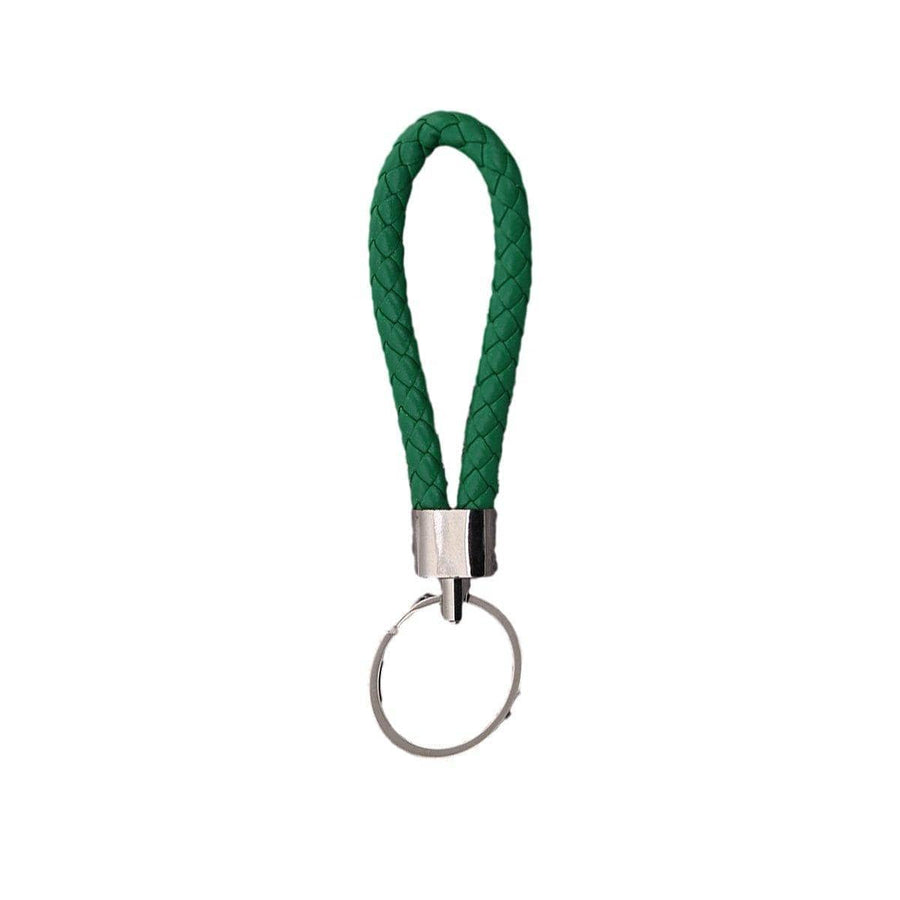 Handmade Leather Rope Car Keychain, Bag Pendant Accessory - Number 22