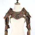Handmade Steampunk Shoulder Armour Cosplay Costume Vest, One Size Fits Most - view 2
